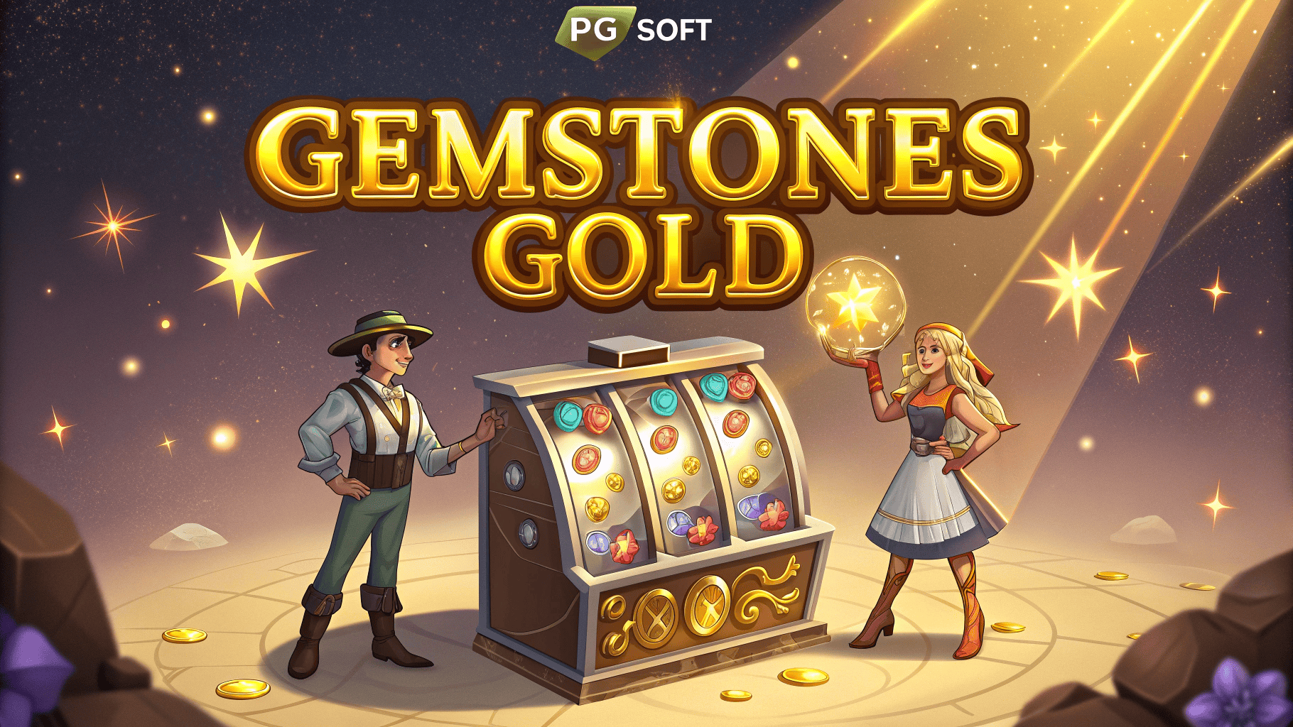 Mainkan Gemstones Gold PG Soft untuk Jackpot Tanpa Batas